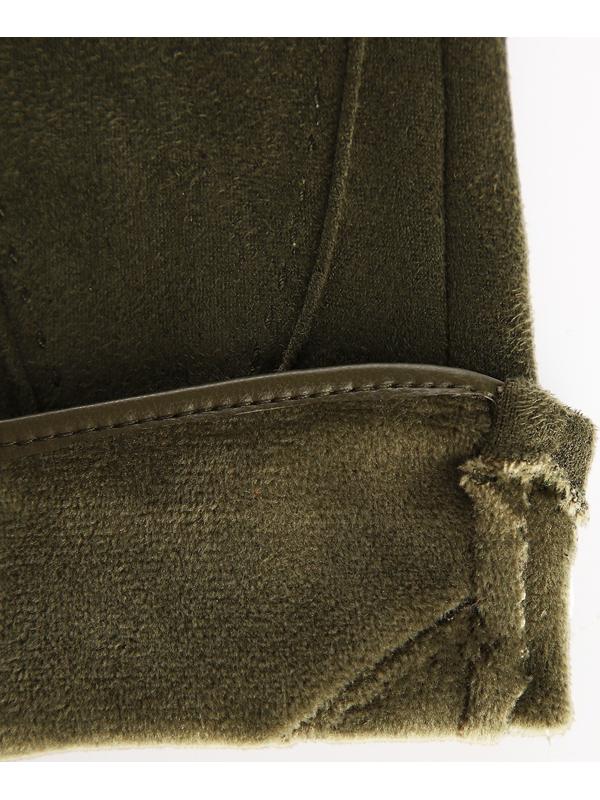 Перчатки женские, безразмерные, без утеплителя, цвет хаки