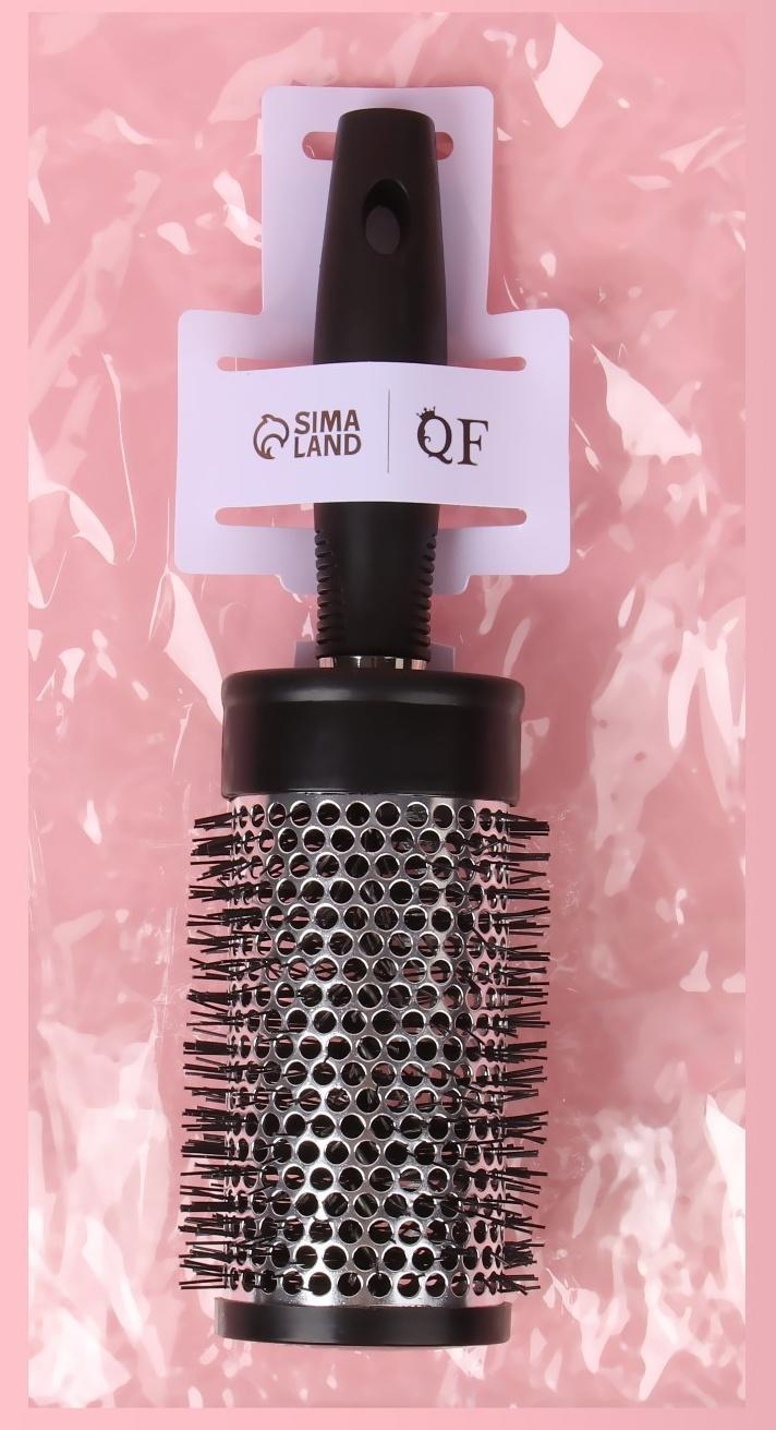 Брашинг, d = 5,5/7 × 24 см, цвет чёрный/серый