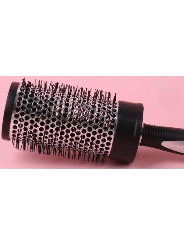 Брашинг, d = 5,5/7 × 24 см, цвет чёрный/серый