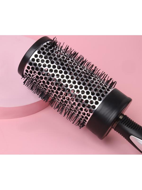 Брашинг, d = 5,5/7 × 24 см, цвет чёрный/серый