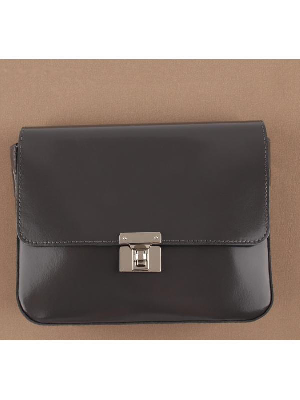 Застёжка для сумки, 3,3 × 3,3 см, цвет жемчужный серебряный