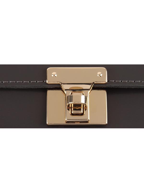 Застёжка для сумки, 3,3 × 3,3 см, цвет золотой