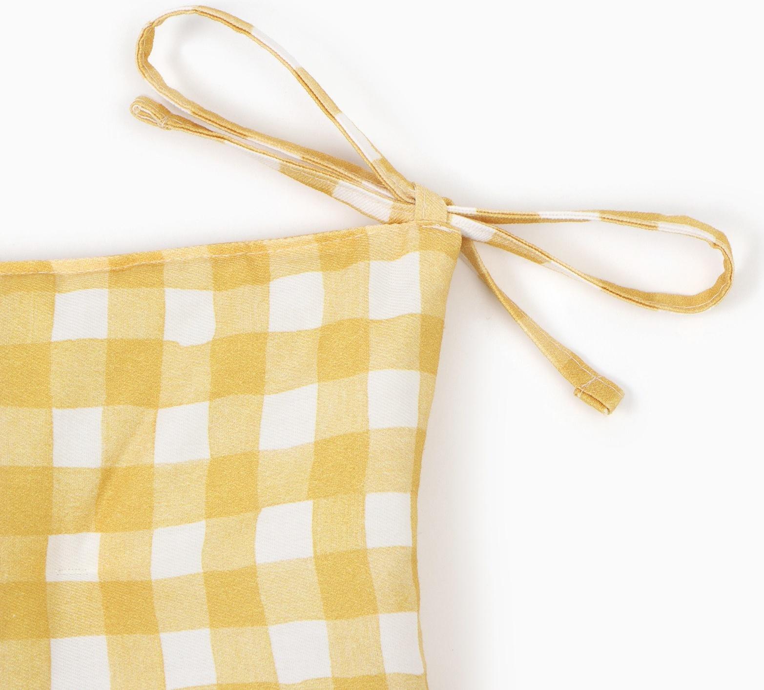 Сидушка на стул Этель Sunbeam 42х42 см, 100% хл, саржа 178 г/м2