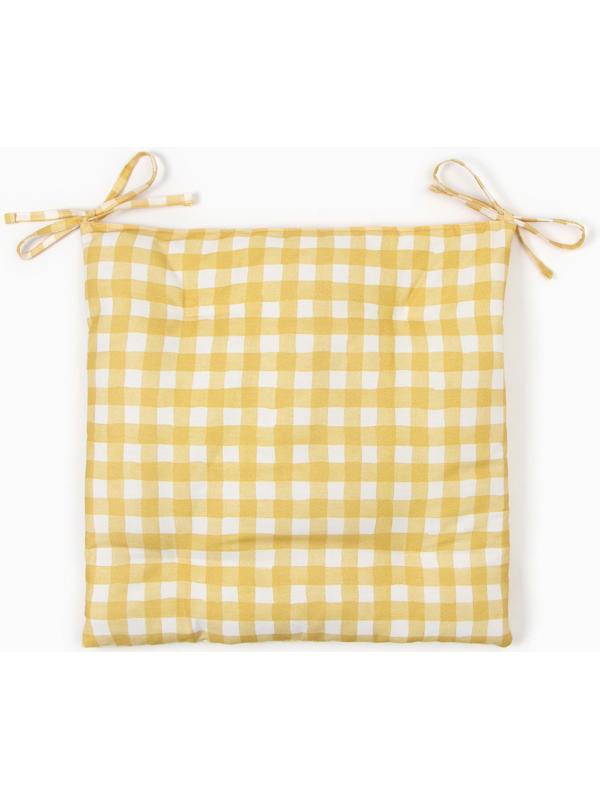 Сидушка на стул Этель Sunbeam 42х42 см, 100% хл, саржа 178 г/м2