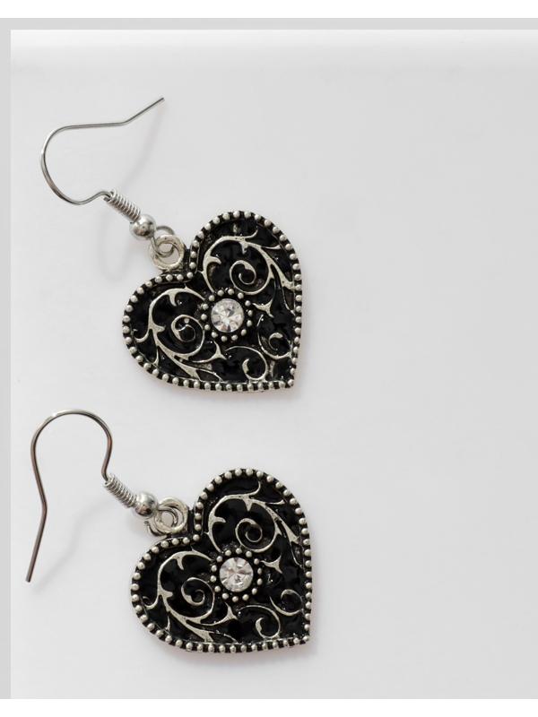 Серьги эмаль 