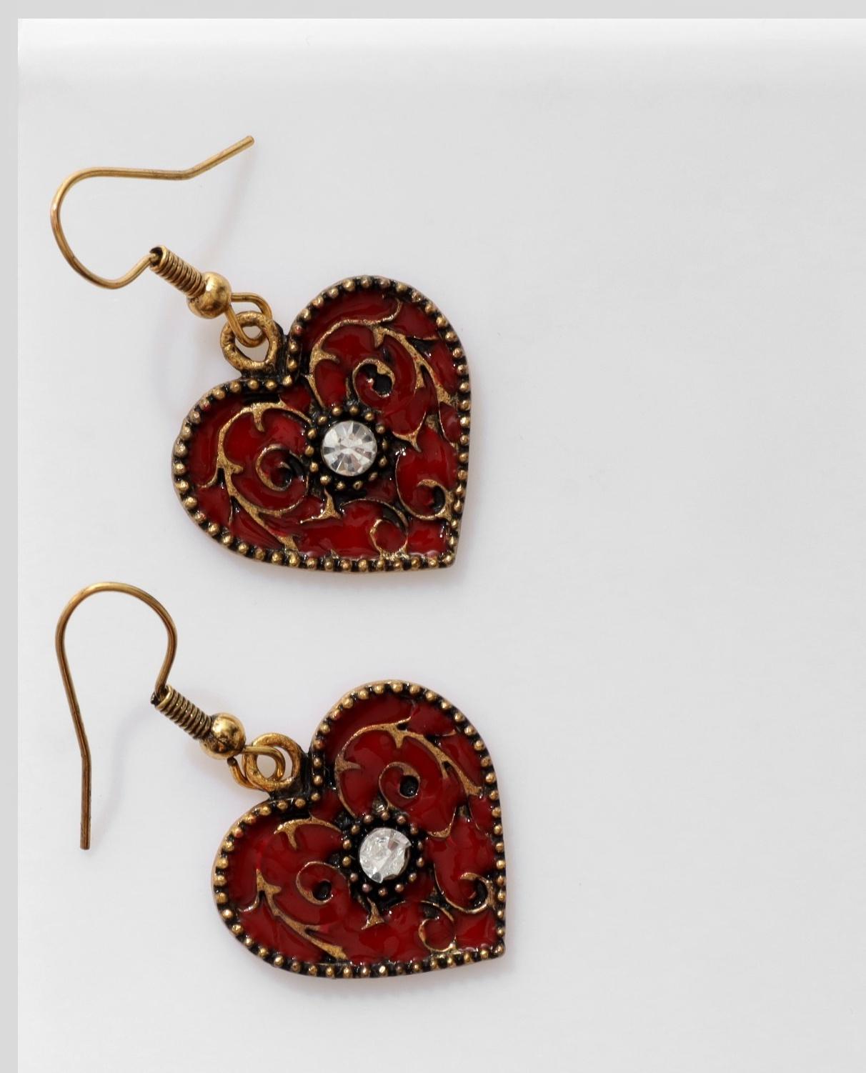 Серьги эмаль 