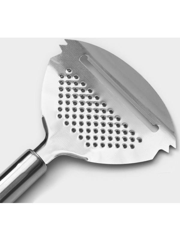 Тёрка для сыра Доляна «Металлик»