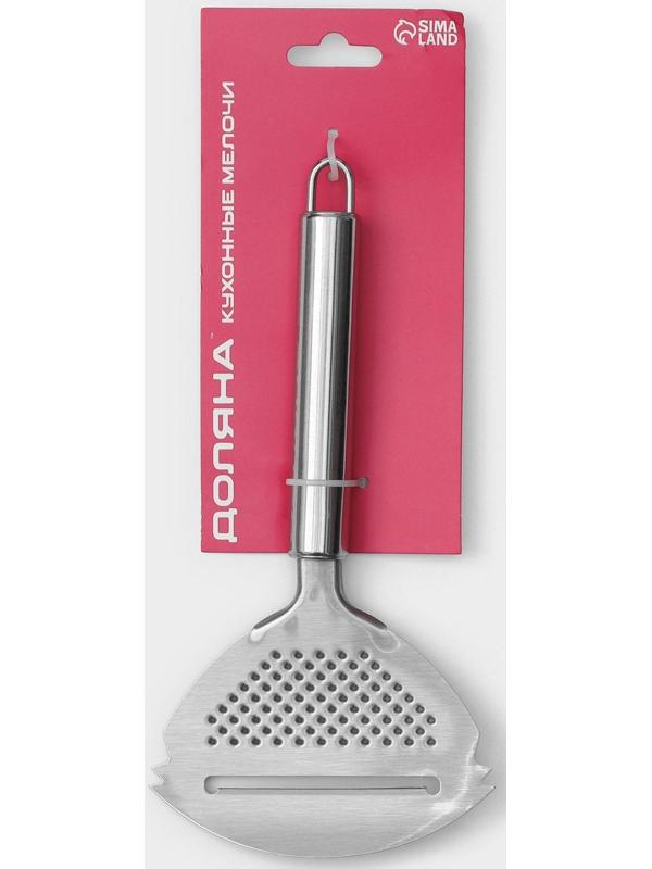 Тёрка для сыра Доляна «Металлик»