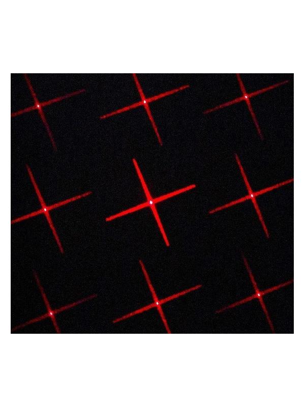 Лазерная указка, 532 нм, 4 насадки, 2 ААА, красный луч