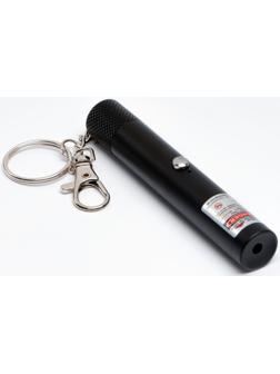 Лазерная указка аккумуляторная, 200 мАч, 532 нм, красный луч