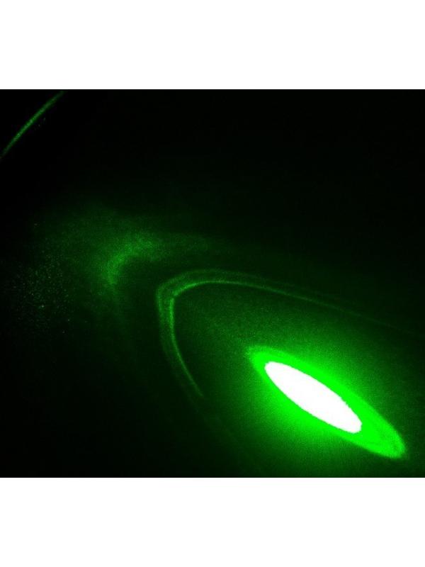 Лазерная указка аккумуляторная, 200 мАч, 532 нм, зеленый луч