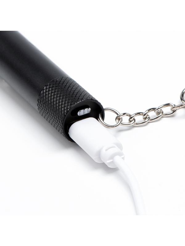 Лазерная указка аккумуляторная, 200 мАч, 532 нм, зеленый луч