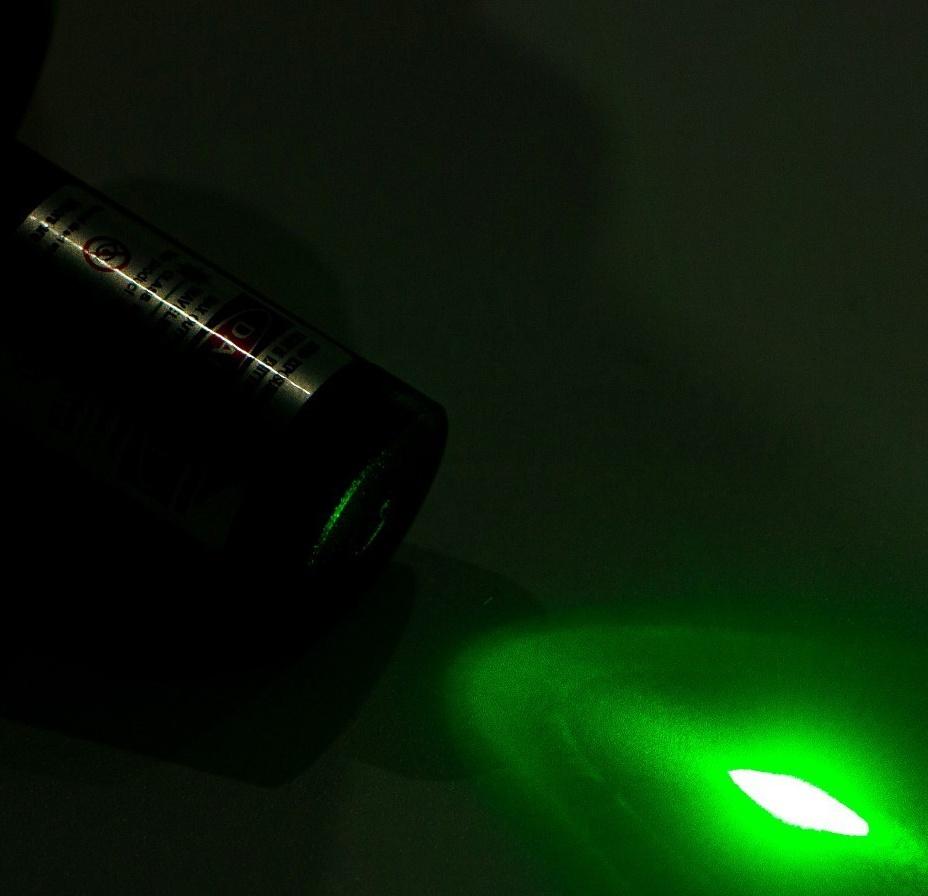 Лазерная указка аккумуляторная, 200 мАч, 532 нм, USB, зеленый луч