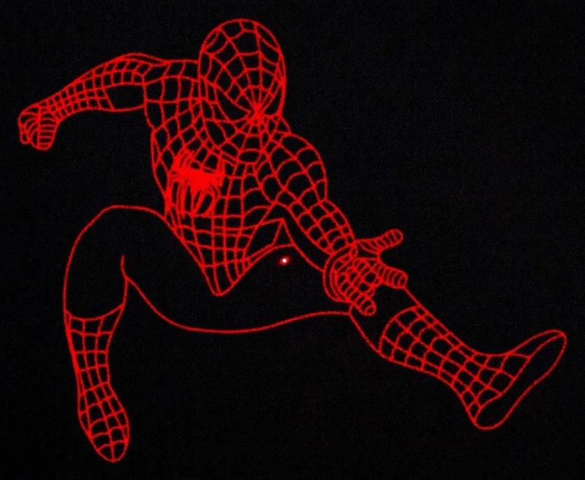 Лазерная указка аккумуляторная, 650 нм, 2 насадки, USB. красный луч