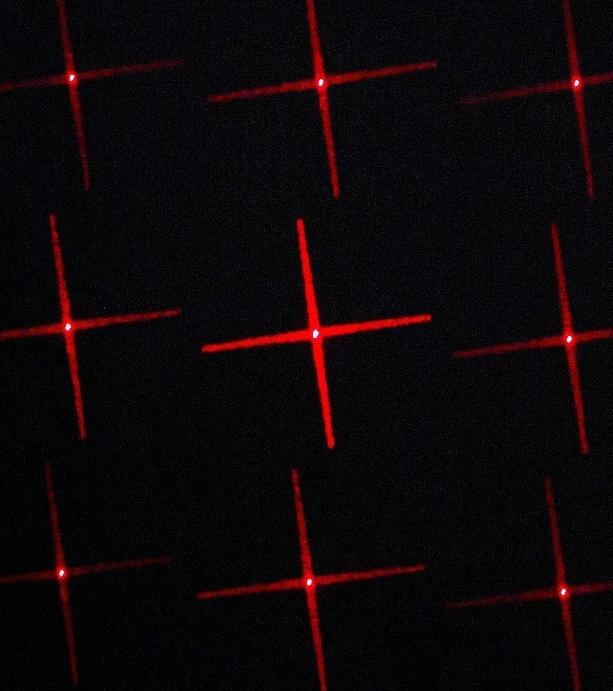 Лазерная указка аккумуляторная, 650 нм, 2 насадки, USB. красный луч