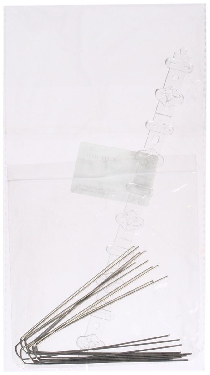 Отпугиватель для птиц, 25 × 10 см, шипы противоприсадные 20 шт., 2 ряда, Greengo