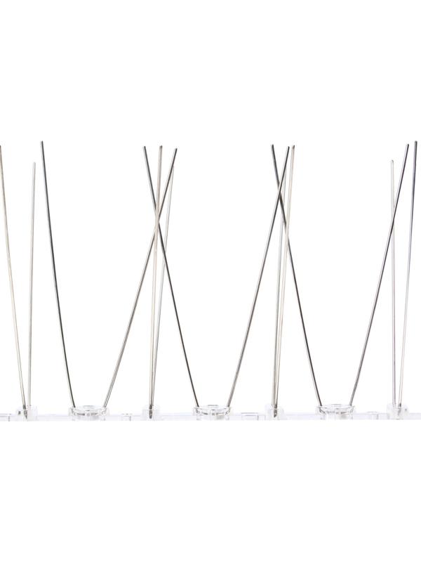 Отпугиватель для птиц, 25 × 10 см, шипы противоприсадные 20 шт., 2 ряда, Greengo