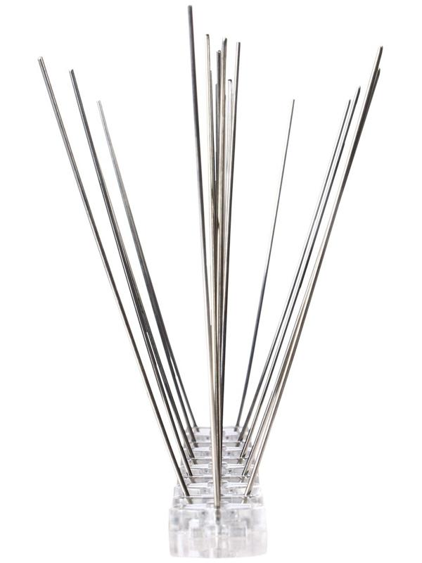 Отпугиватель для птиц, 50 × 12 см, шипы противоприсадные 40 шт., 2 ряда, Greengo