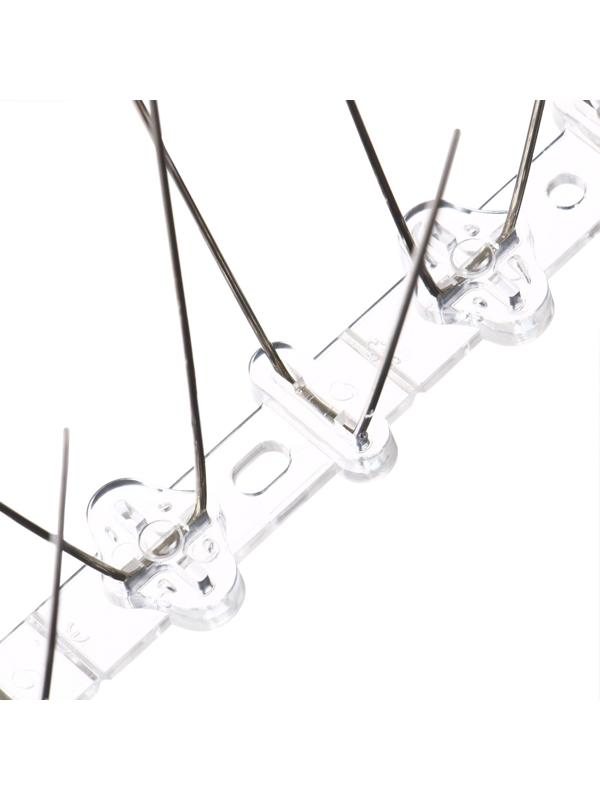 Отпугиватель для птиц, 50 × 12 см, шипы противоприсадные 40 шт., 2 ряда, Greengo