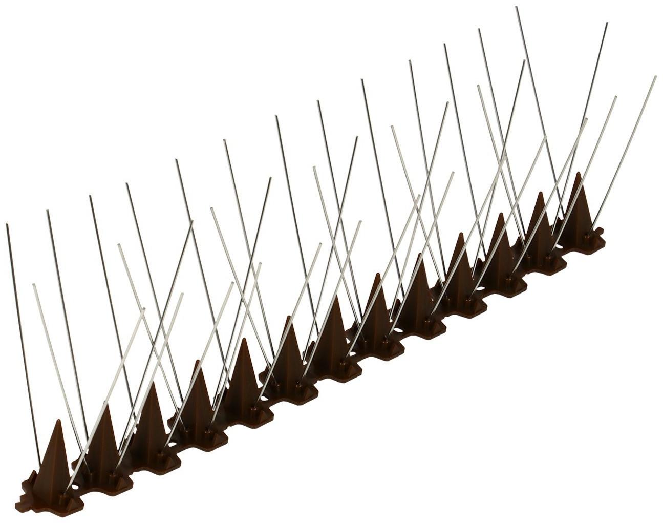 Отпугиватель для птиц, 33 × 10 см, шипы противоприсадные 39 шт., 3 ряда, Greengo