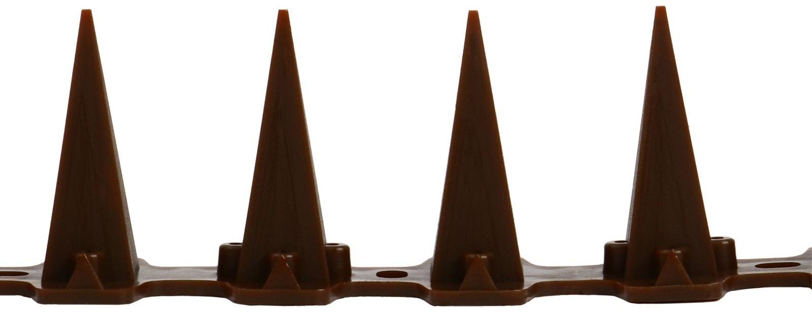 Отпугиватель для птиц, 33 × 10 см, шипы противоприсадные 39 шт., 3 ряда, Greengo