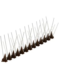 Отпугиватель для птиц, 33 × 10 см, шипы противоприсадные 39 шт., 3 ряда, Greengo