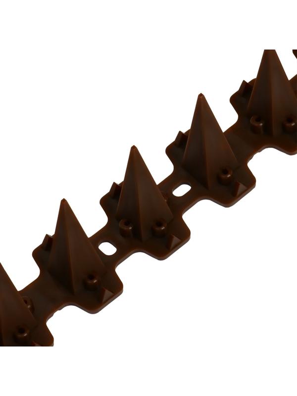 Отпугиватель для птиц, 33 × 10 см, шипы противоприсадные 39 шт., 3 ряда, Greengo