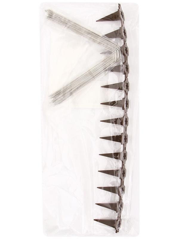 Отпугиватель для птиц, 33 × 10 см, шипы противоприсадные 39 шт., 3 ряда, Greengo