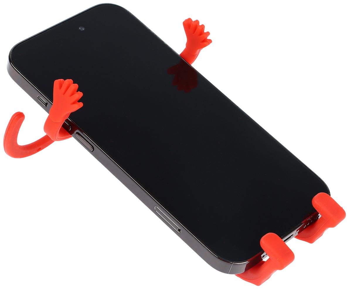 Держатель универсальный Mr.Flex, силиконовый, красный