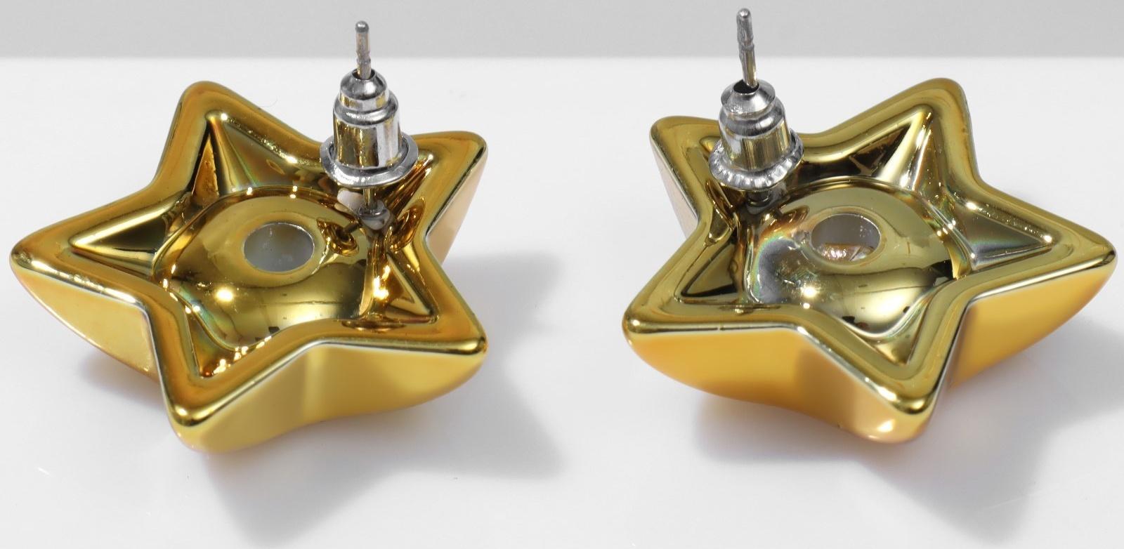 Серьги металл 