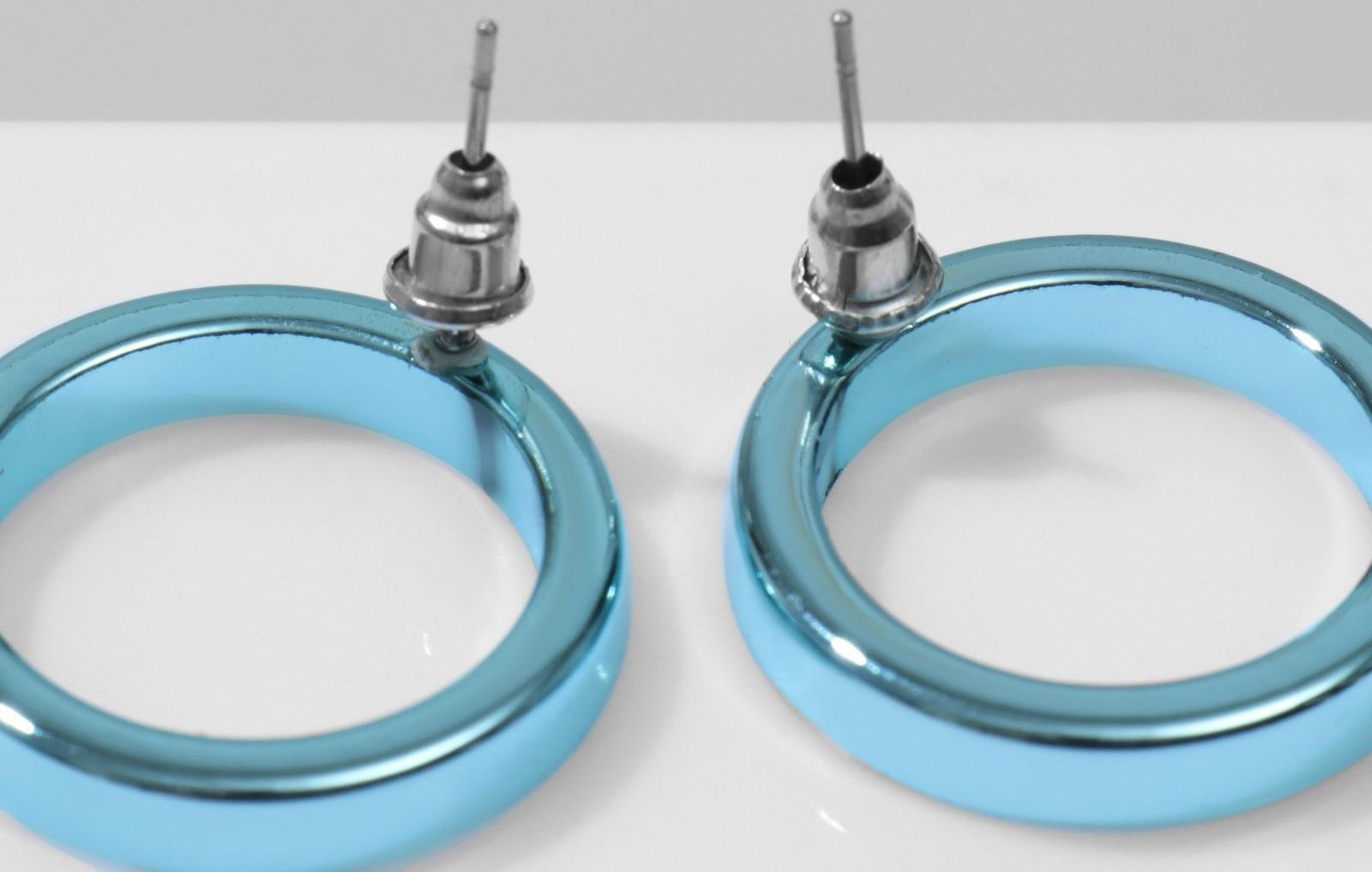 Серьги металл 