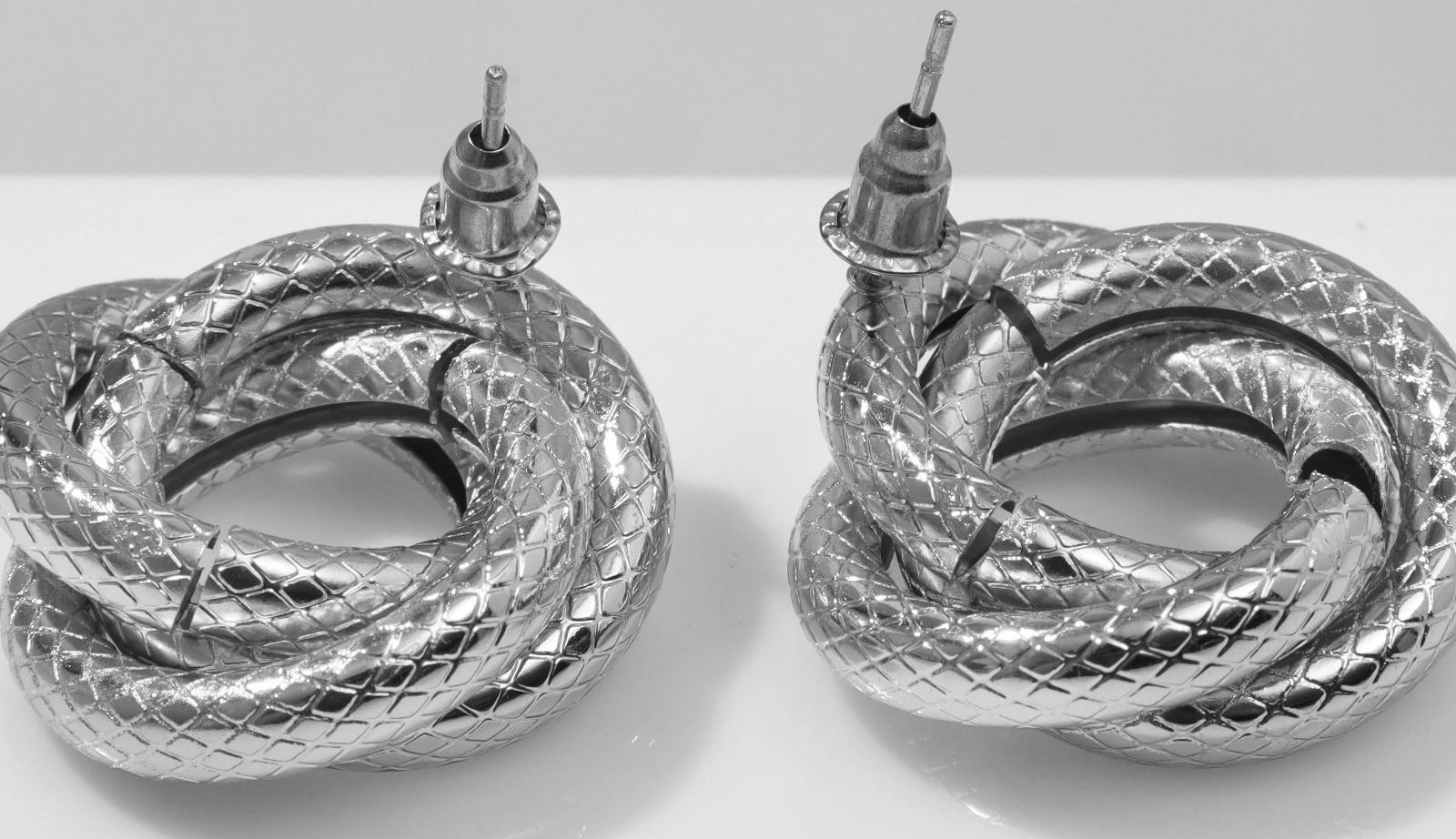 Серьги металл 