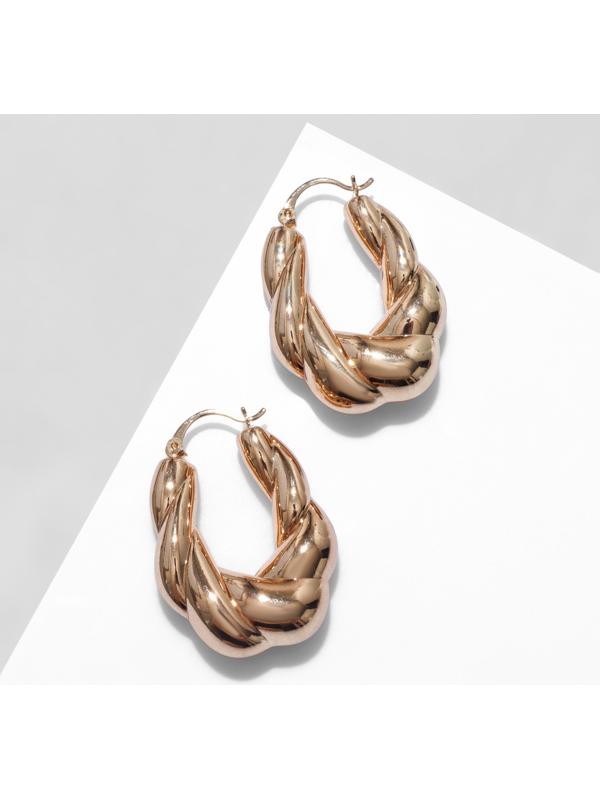 Серьги металл 