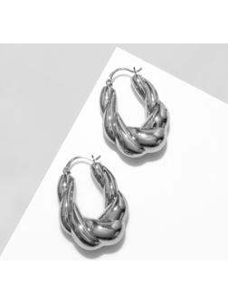 Серьги металл 