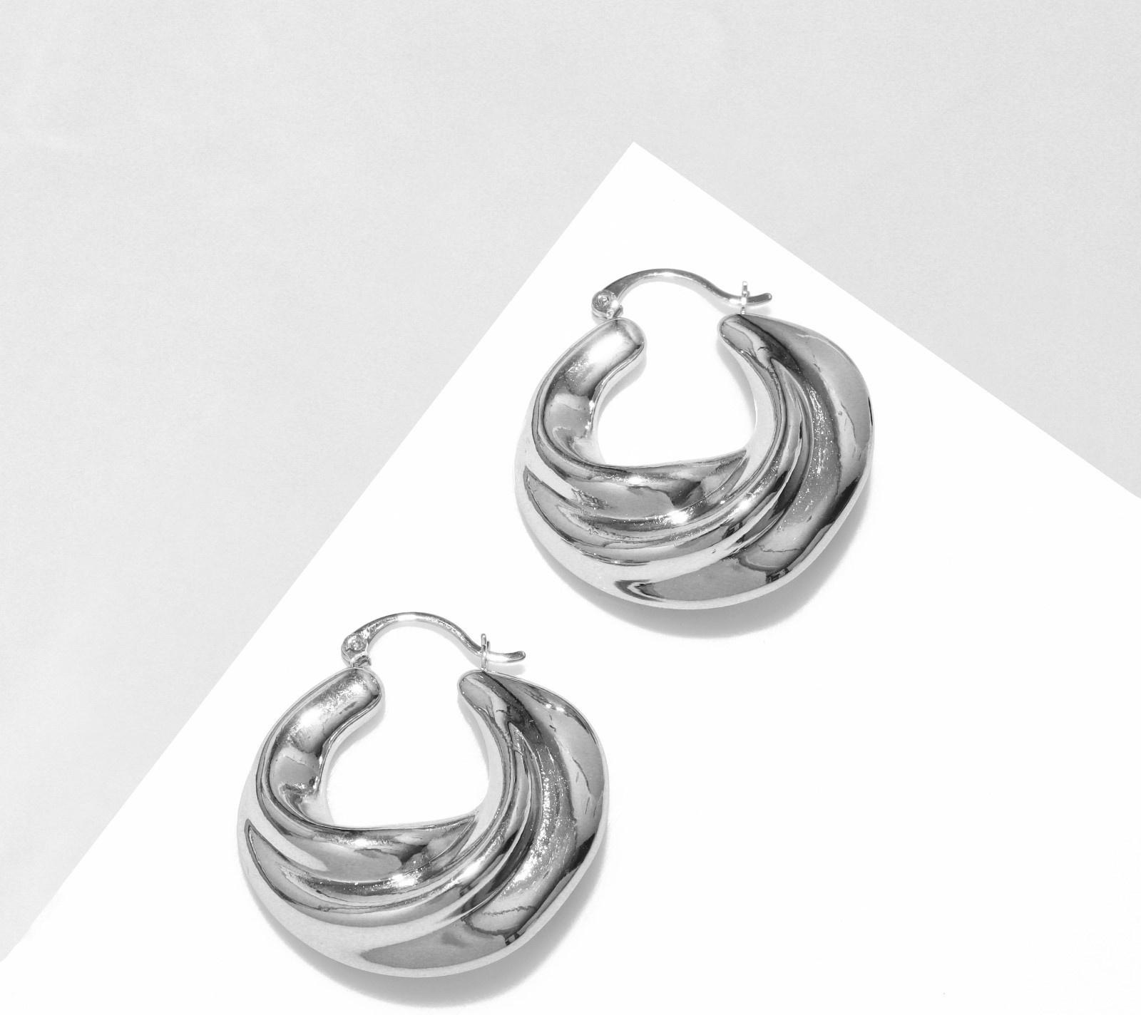 Серьги металл 