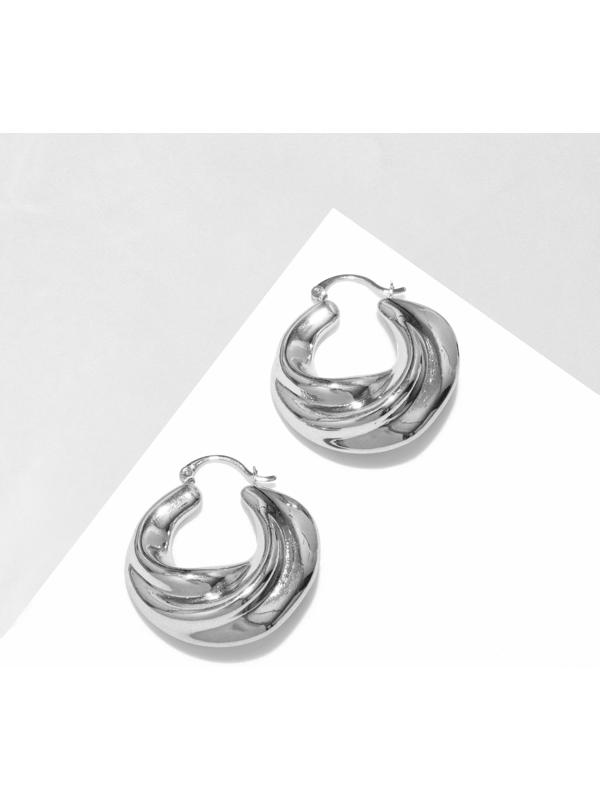 Серьги металл 