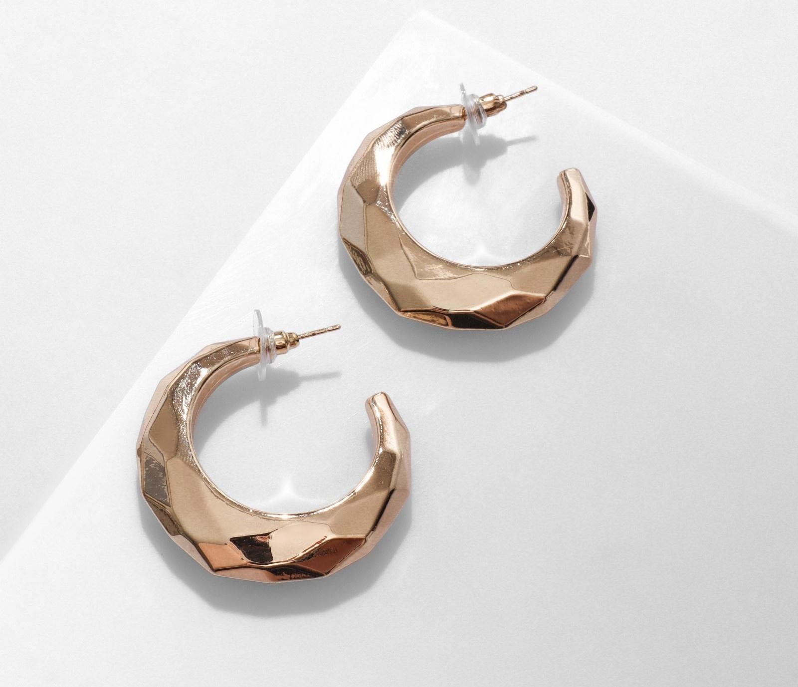 Серьги металл 