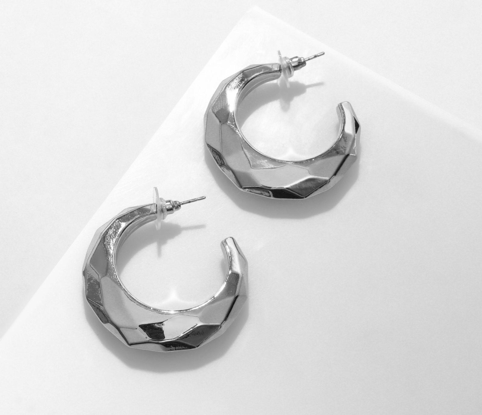 Серьги металл 