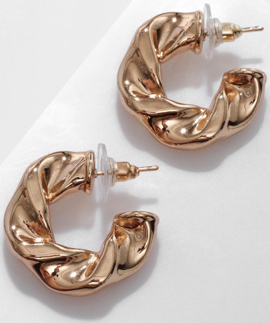 Серьги металл 