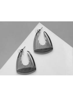 Серьги металл 