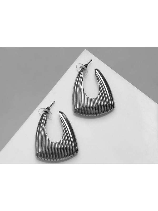 Серьги металл 