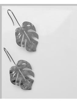 Серьги металл 