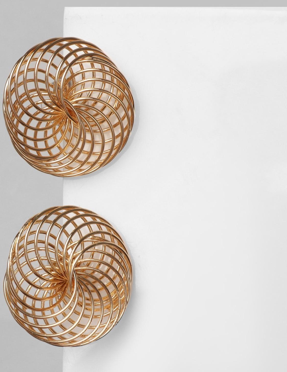 Серьги металл 