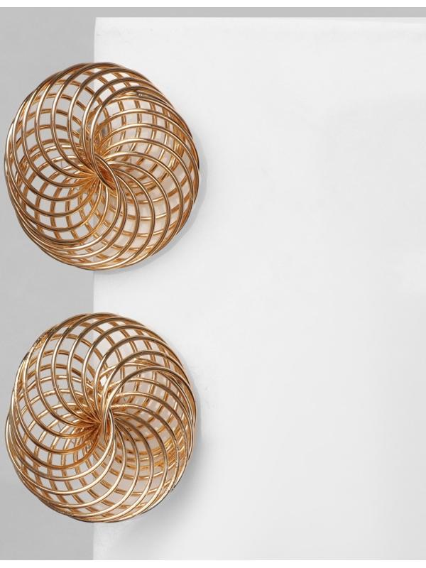 Серьги металл 