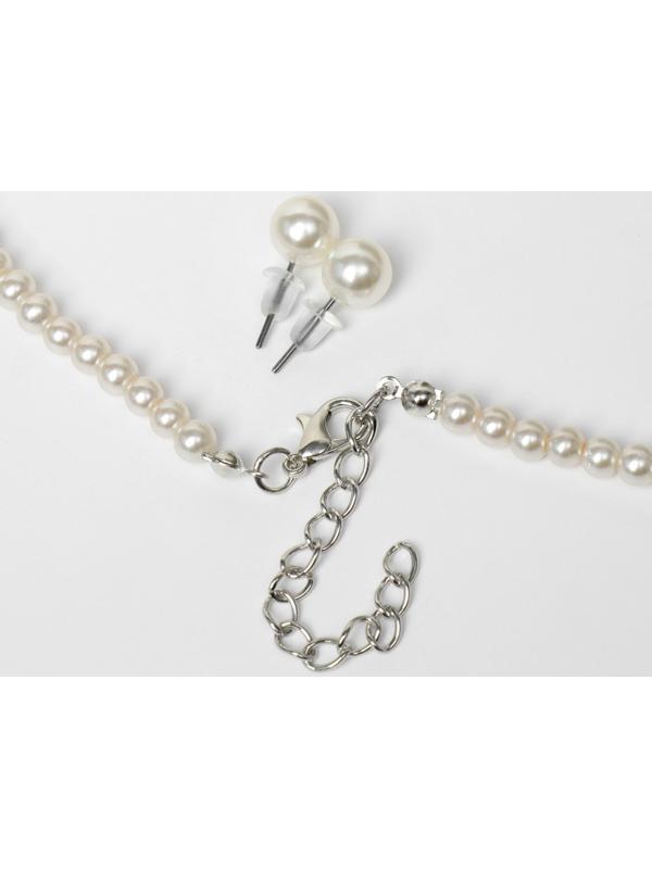 Набор 2 предмета: серьги, колье 