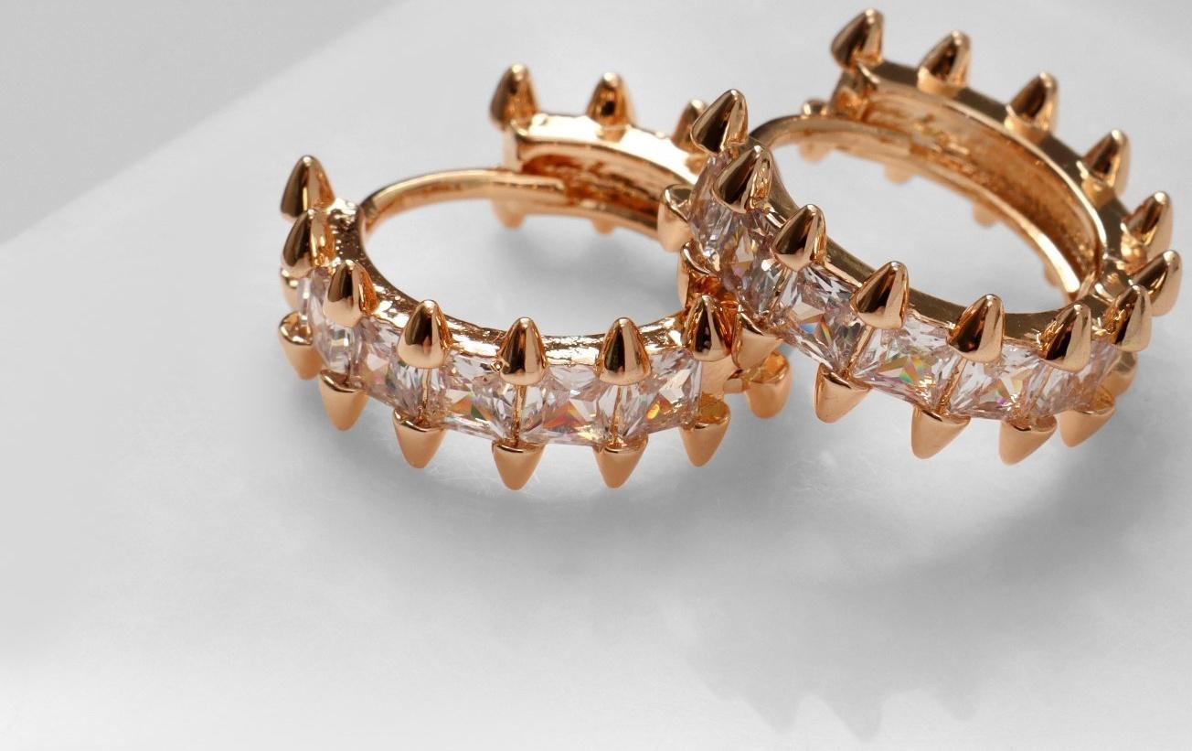 Серьги-кольца 