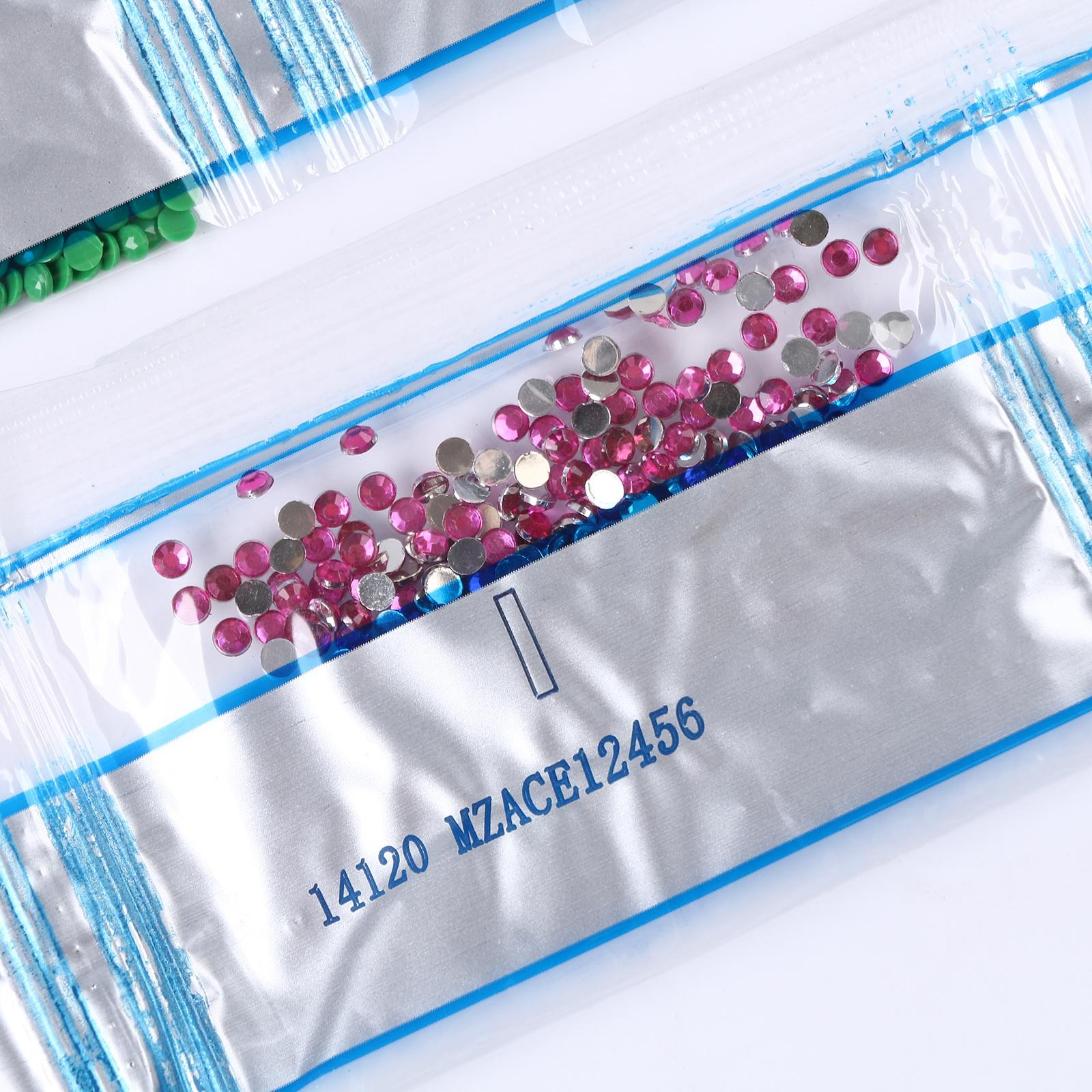 Алмазная вышивка «Цветы в саду» интерьерный декор