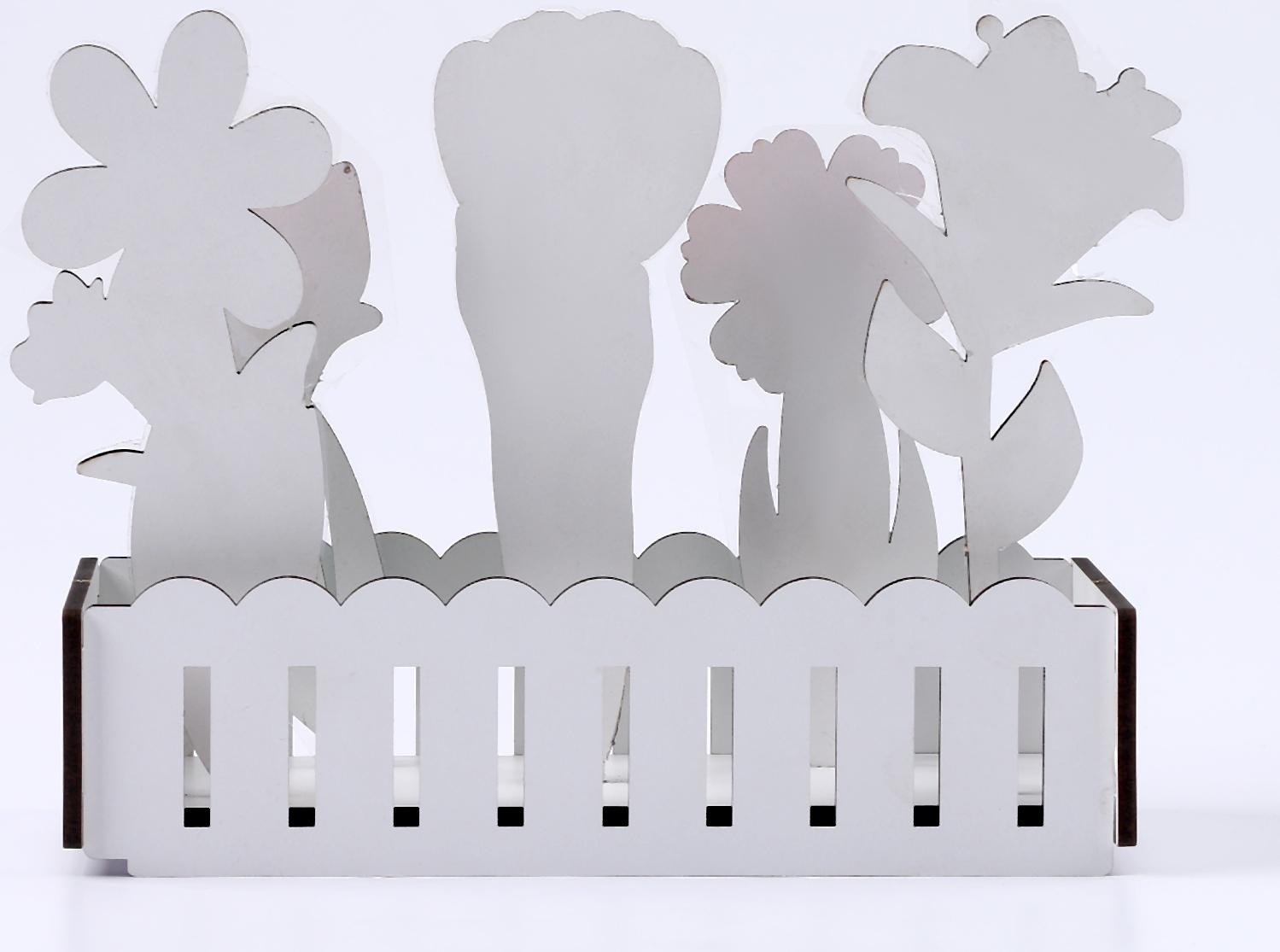 Алмазная вышивка «Цветы в саду» интерьерный декор