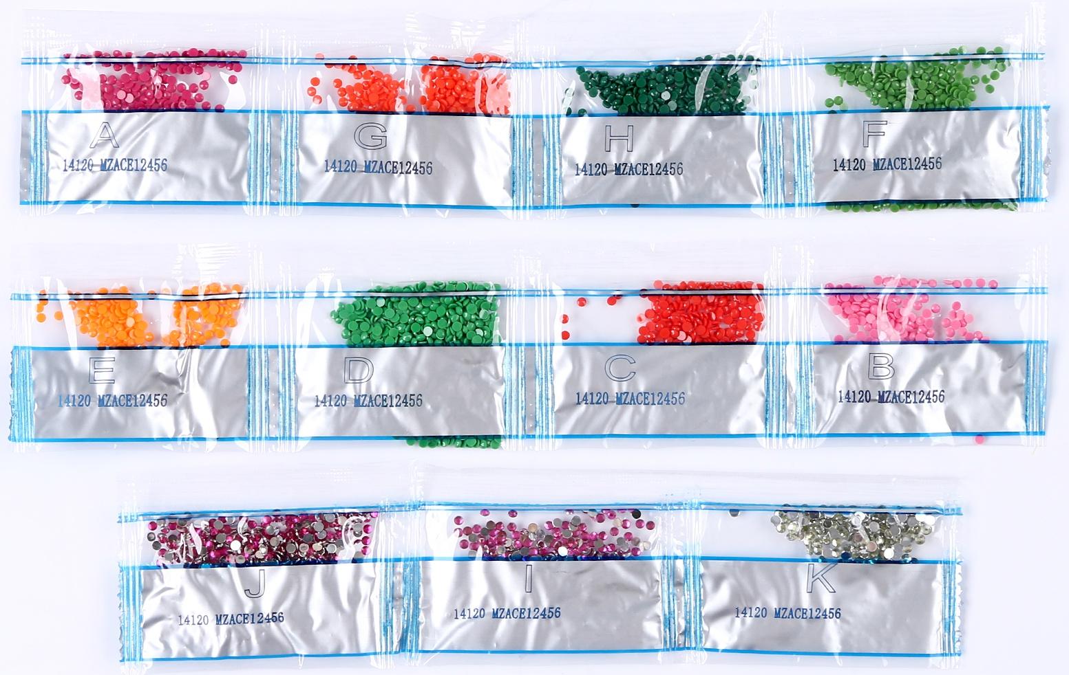 Алмазная вышивка «Цветы в саду» интерьерный декор