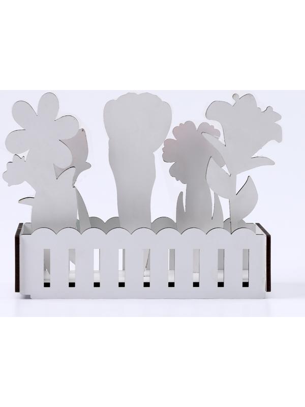 Алмазная вышивка «Цветы в саду» интерьерный декор